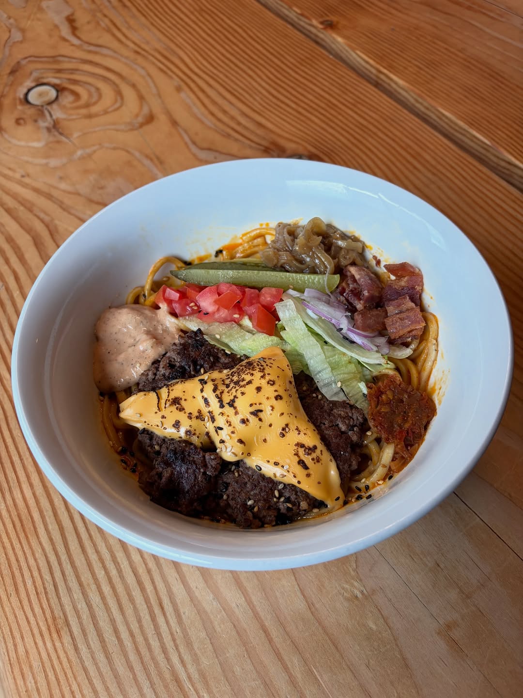 Burger Mazesoba